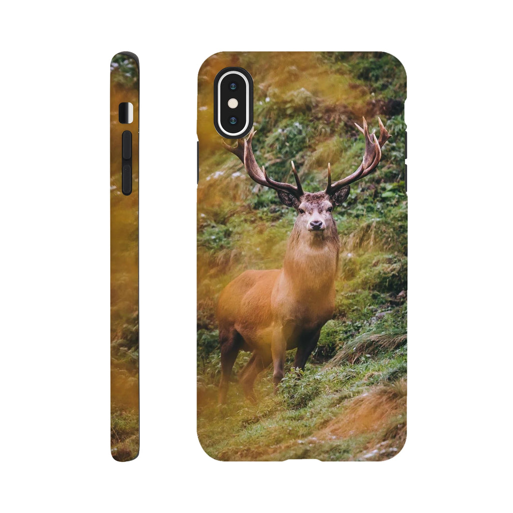 IPhone Hartschalen Case - der Hirsch Print Material JFK Photography Prints iPhone XS Max