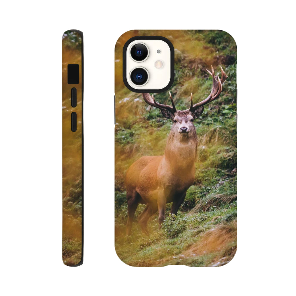IPhone Hartschalen Case - der Hirsch Print Material JFK Photography Prints iPhone 12 Mini