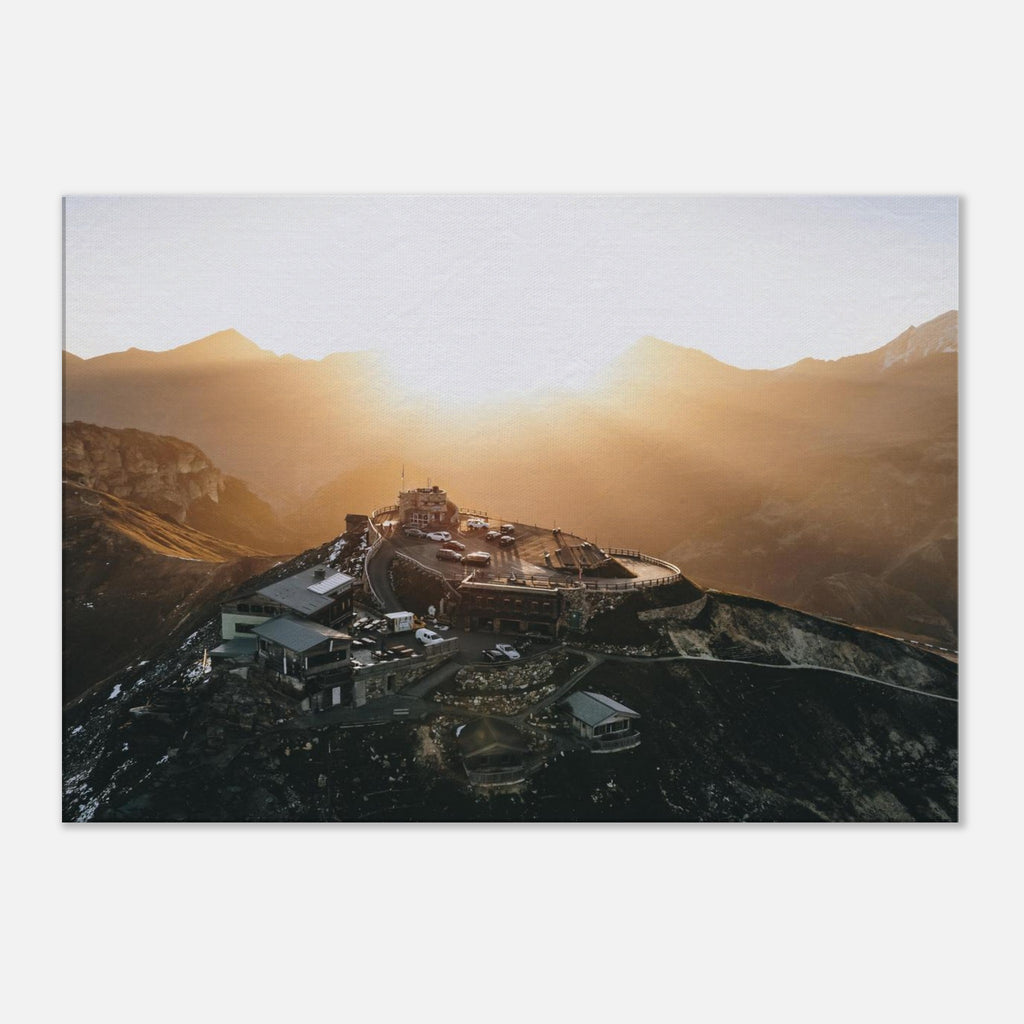 Leinwand Dick - Edelweißspitze bei Sonnenaufgang Print Material JFK Photography Prints 70x100 cm / 28x40″