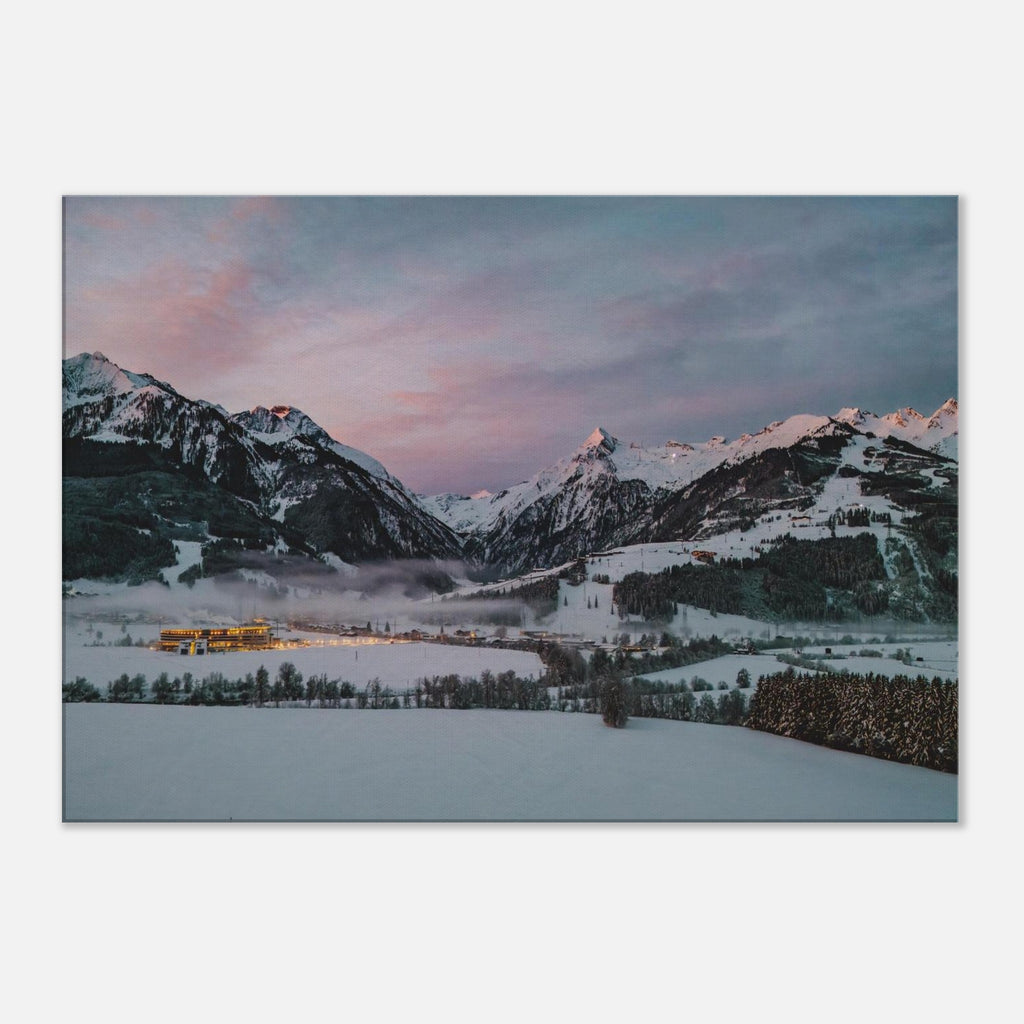 Leinwand Dick - Kaprun im Winter Print Material JFK Photography Prints 70x100 cm / 28x40″