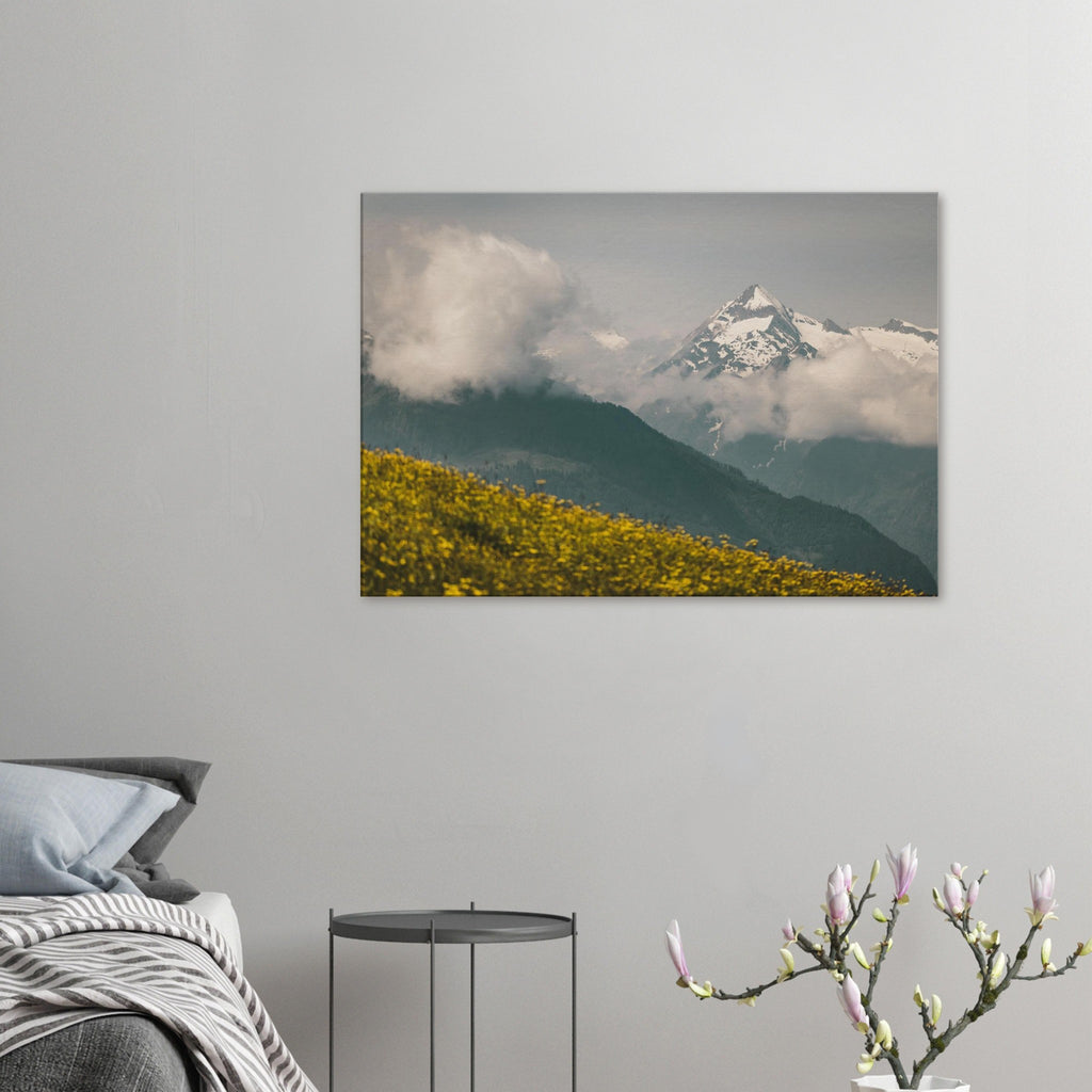 Leinwand Dick - Kitzsteinhorn im Frühling Print Material JFK Photography Prints