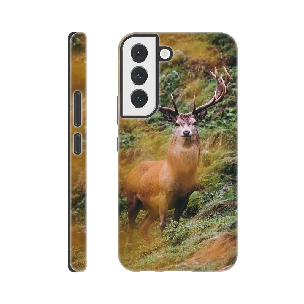 Galaxy Hartschalen Case - der Hirsch Print Material JFK Photography Prints Galaxy S22