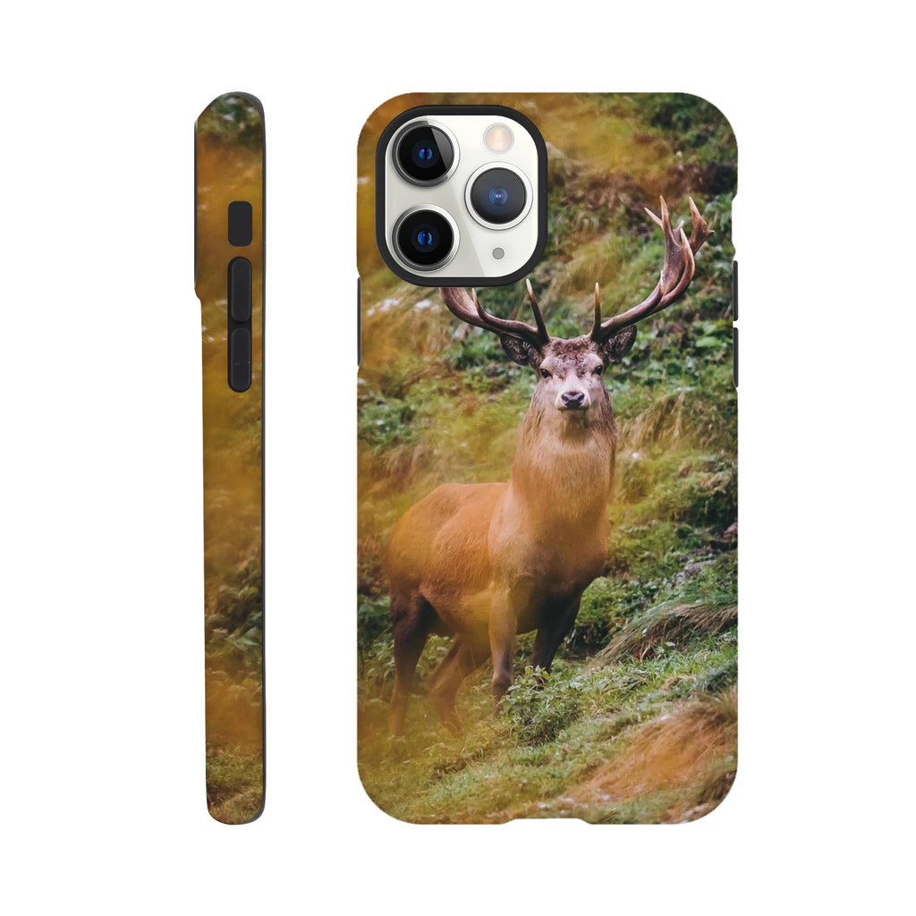 IPhone Hartschalen Case - der Hirsch Print Material JFK Photography Prints iPhone 11 Pro