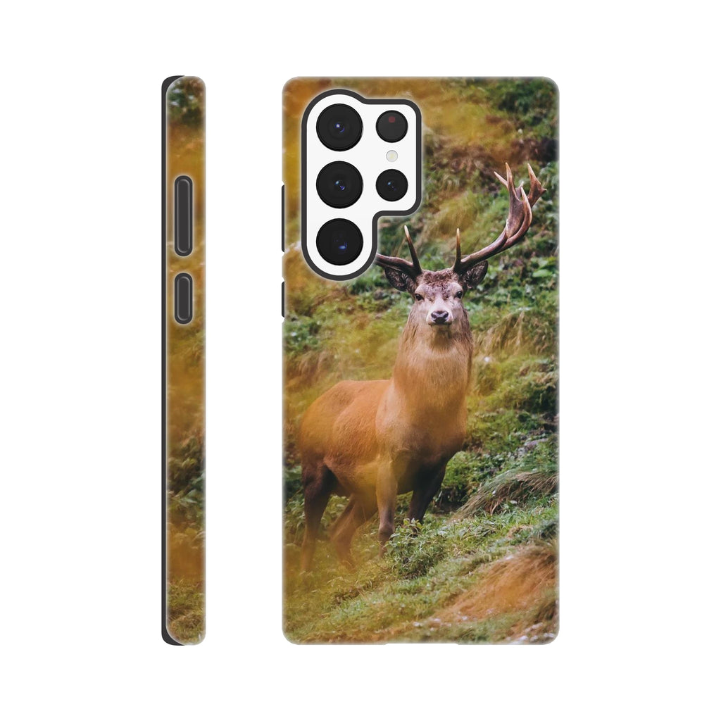 Galaxy Hartschalen Case - der Hirsch Print Material JFK Photography Prints Galaxy S22 Ultra