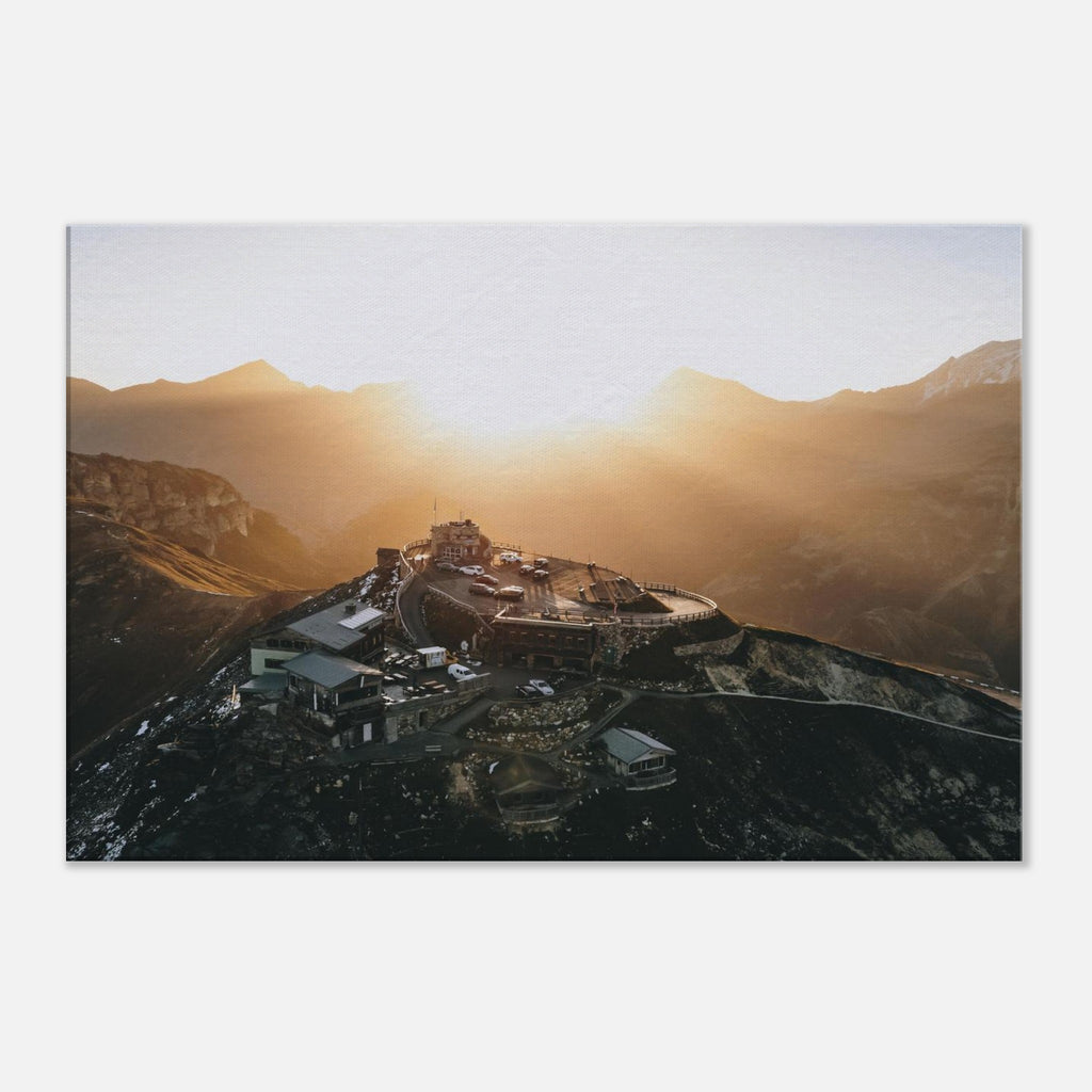 Leinwand Dick - Edelweißspitze bei Sonnenaufgang Print Material JFK Photography Prints 60x90 cm / 24x36″