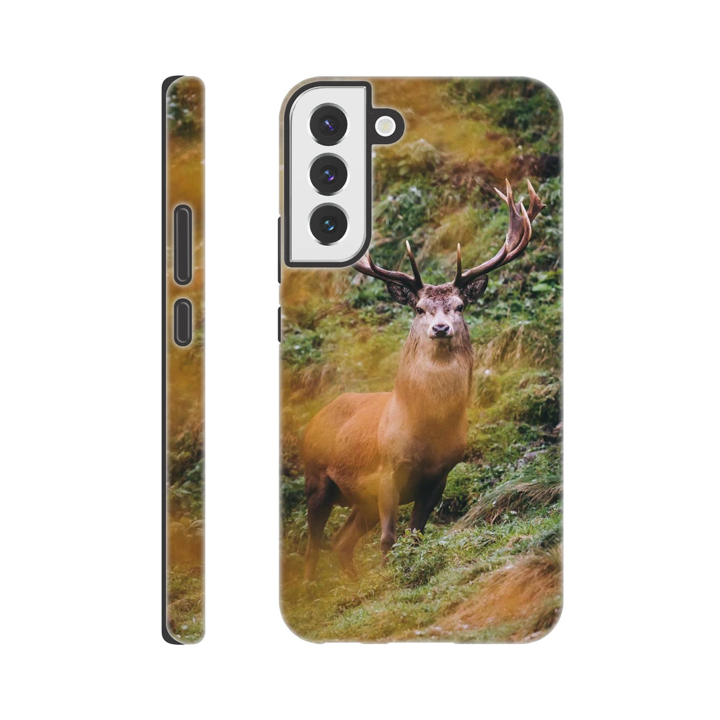 Galaxy Hartschalen Case - der Hirsch Print Material JFK Photography Prints Galaxy S22 Plus