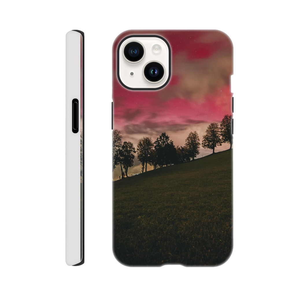 IPhone Hartschalen Case - Nordlichter Print Material JFK Photography Prints iPhone 14