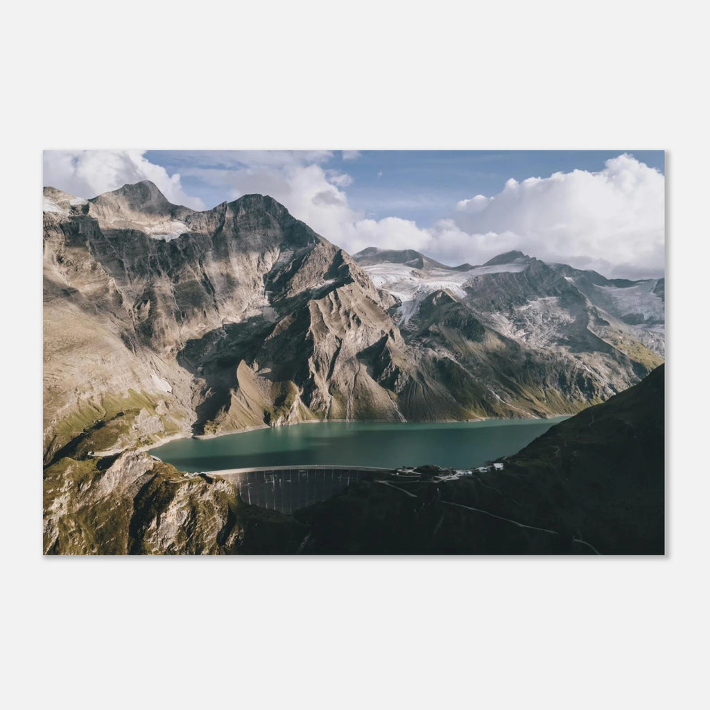 Premium Poster - Kapruner Hochgebirgssauseen im Sommer Print Material JFK Photography Prints 28x43 cm / XL (11x17″)
