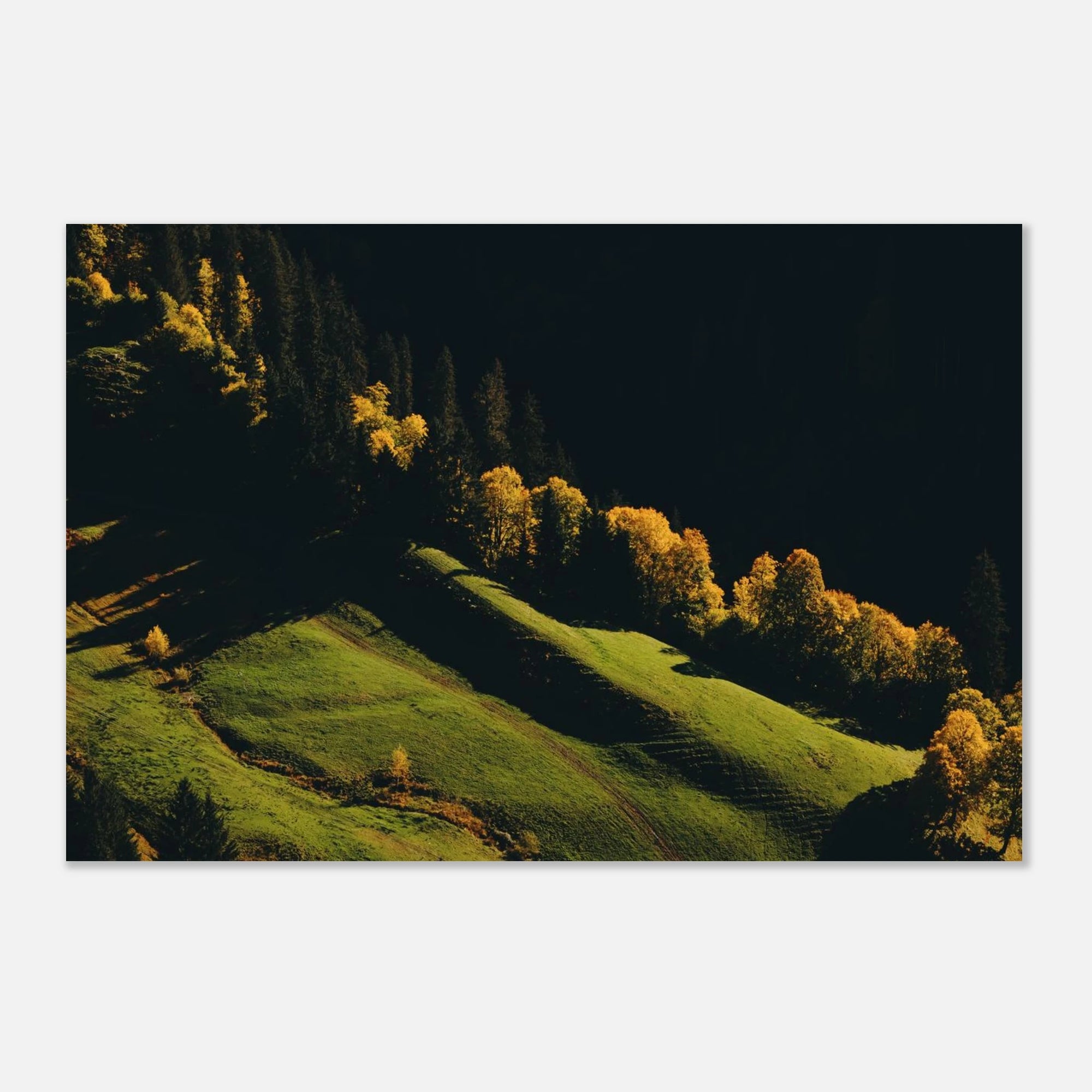 Aluminiumdruck - Herbstlandschaft Kaprun Print Material JFK Photography Prints 60x90 cm / 24x36″