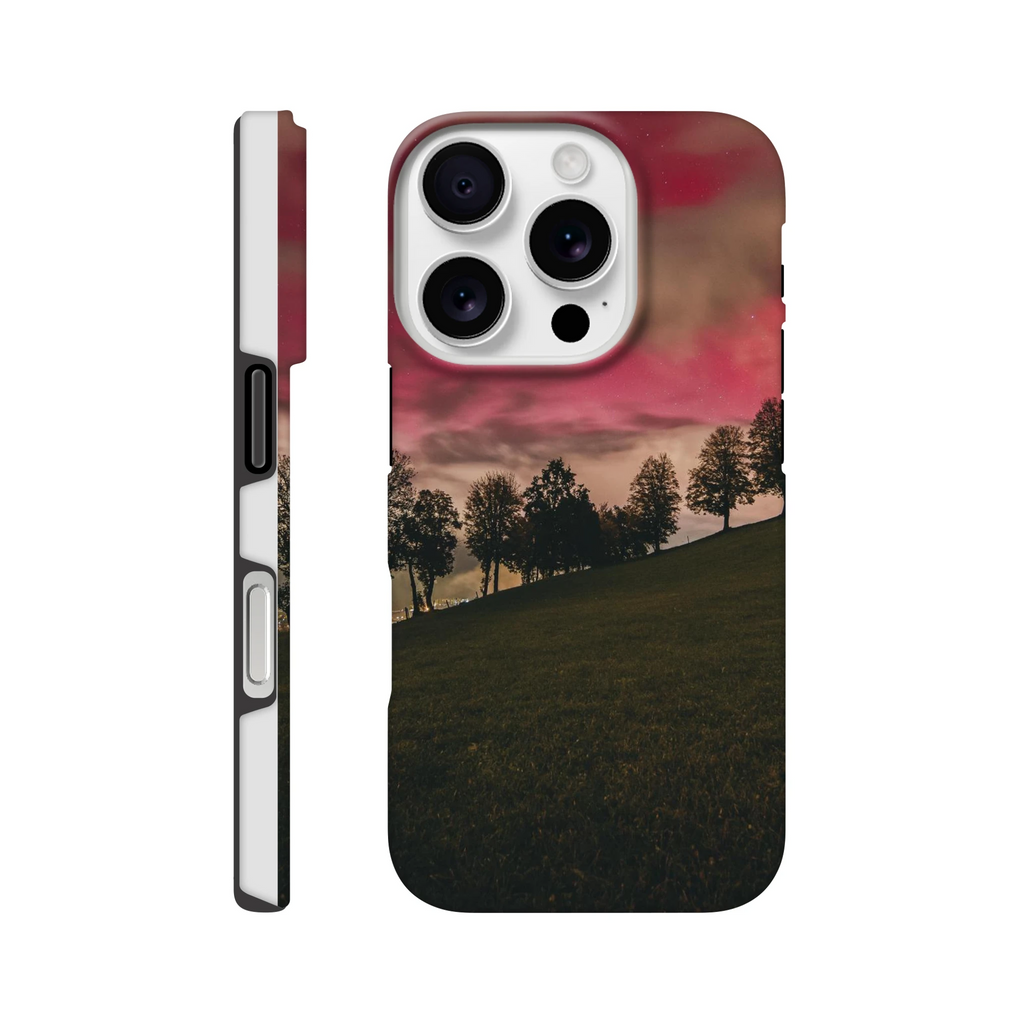 IPhone Hartschalen Case - Nordlichter Print Material JFK Photography Prints iPhone 16 Pro