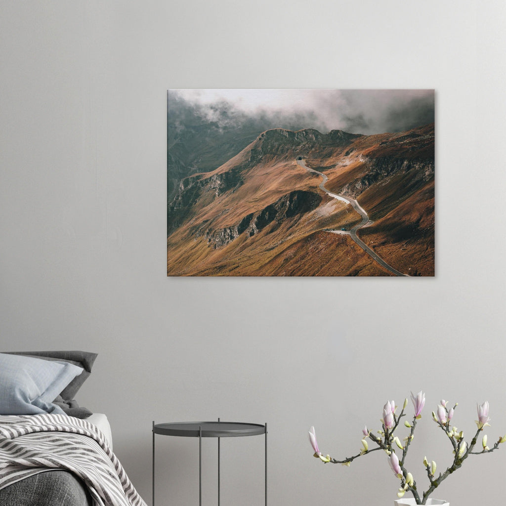 Leinwand Dick - Grossglockner Hochalpenstrasse im Herbst Print Material JFK Photography Prints