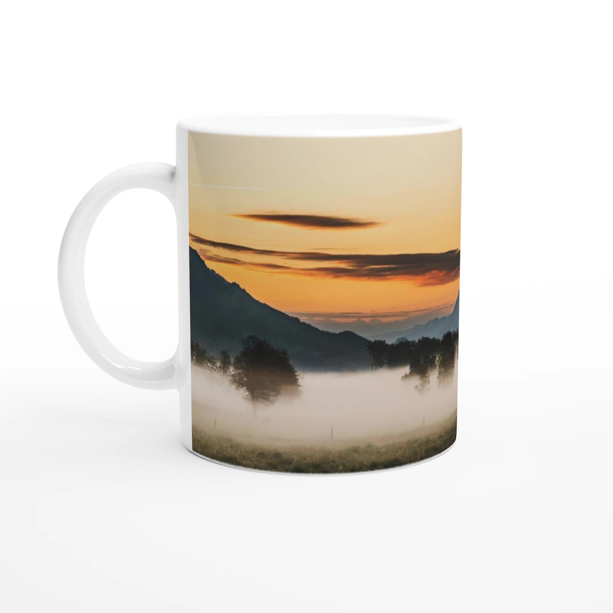 Keramiktasse - Morgendämmerung Print Material JFK Photography Prints Ceramic White