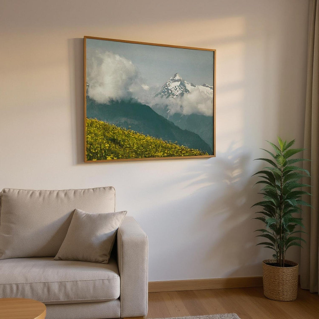 Leinwand Dick - Kitzsteinhorn im Frühling Print Material JFK Photography Prints