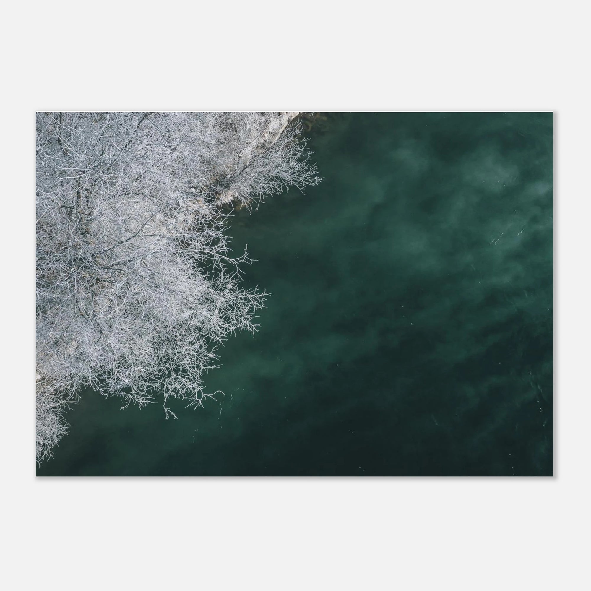 Premium Poster - Eiszeit Print Material JFK Photography Prints A1 (59.4 x 84.1 cm)