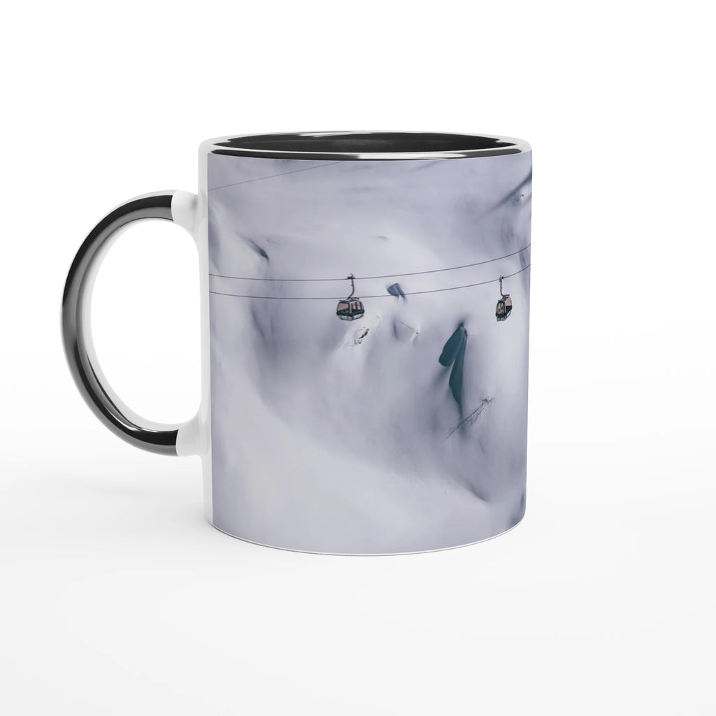 Keramiktasse - Winterlandschaft Print Material JFK Photography Prints Ceramic Black